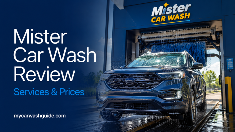 Mister Car Wash review and services prices
