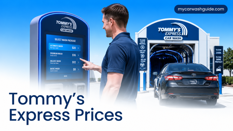 tommys car wash prices