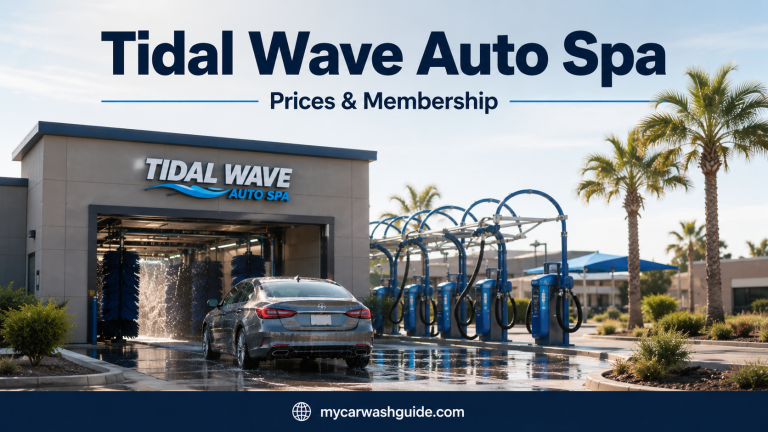 Tidal Wave Auto Spa with prices and membership details