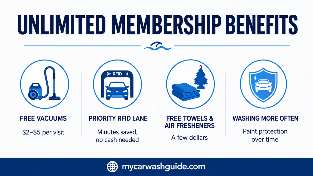 Benefits of unlimited membership