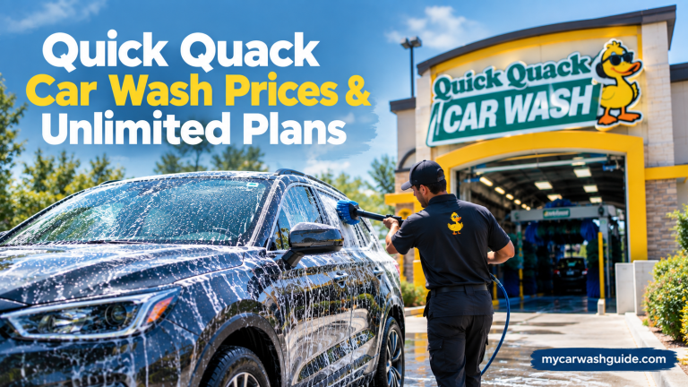 Quick Quack car wash prices and unlimited plans.